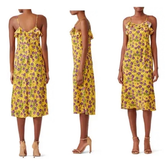 Delfi Collective Dress Savannah Floral Midi Dress XS - Picture 2 of 12